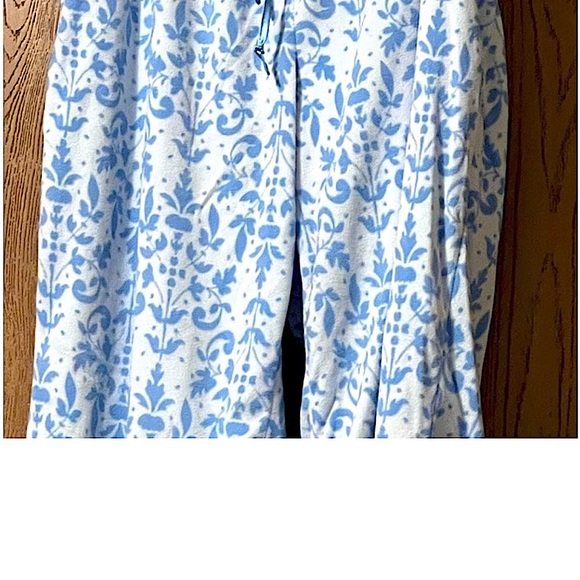 Vintage micro fleece pants satin drawstring PJ/Street no flaw Covington 2X Sears - Picture 5 of 9